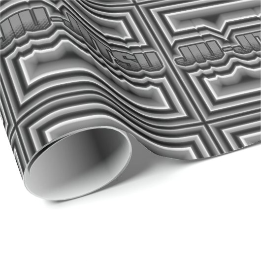 Jiu-Jitsu Geschenkpapier (Rolleneckpunkt)