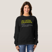 Jiu Jitsu Grandpa Definition Sweatshirt (Vorne ganz)