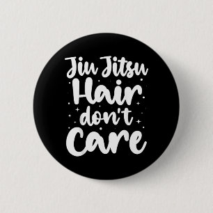 Jiu Jitsu Haare Egal Brasilianisches Jujitsu BJJ M Button