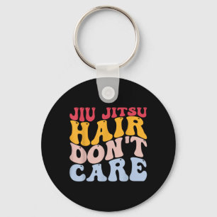 Jiu Jitsu Hair Dont Care Brasilianisches Jiu Jitsu Schlüsselanhänger