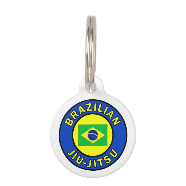 Jiu Jitsu Haustiermarke (Vorderseite)