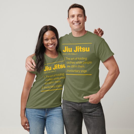 Jiu Jitsu - Infreiwilliges Yoga-Wörterbuch Definit T-Shirt (Unisex)