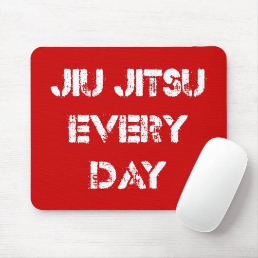 Jiu Jitsu jeden Tag Mousepad (Mit Mouse)