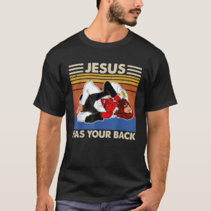 Jiu Jitsu Jesus Hat Deinen Rücken MMA Brasilianisc T-Shirt