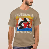 Jiu Jitsu Jesus hat Ihren brasilianischen MIXED MA T-Shirt (Vorderseite)