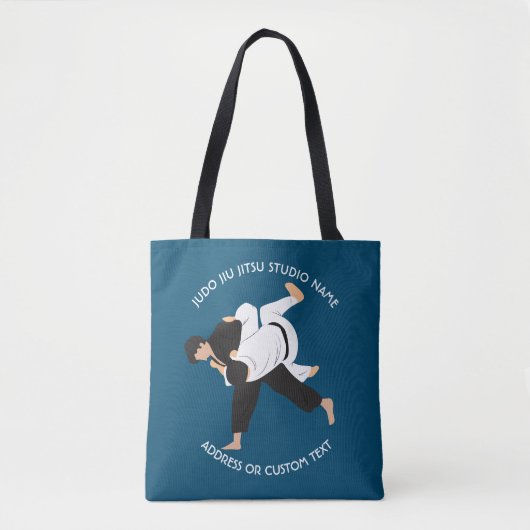 Jiu Jitsu Judo Martial Arts Studio Tasche (Vorderseite)