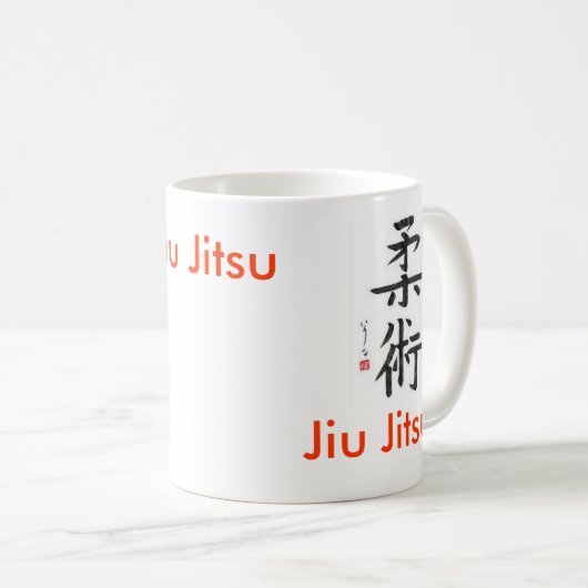 Jiu Jitsu Kaffee-Tasse Kaffeetasse (VorderseiteRechts)