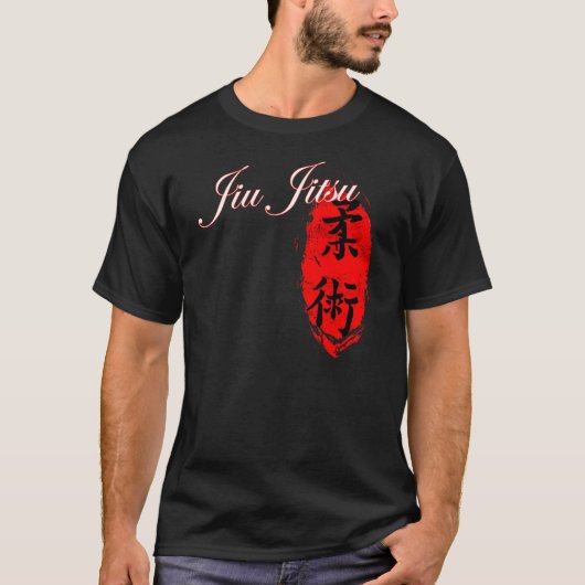 Jiu Jitsu - Kanji-Turbulenz-T - Shirt (Vorderseite)