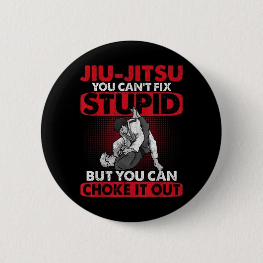 Jiu-Jitsu kann dummes Ersticken nicht beheben Kamp Button (Vorderseite)