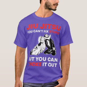 Jiu Jitsu kann keinen Dummkopf anschließen, aber m T-Shirt
