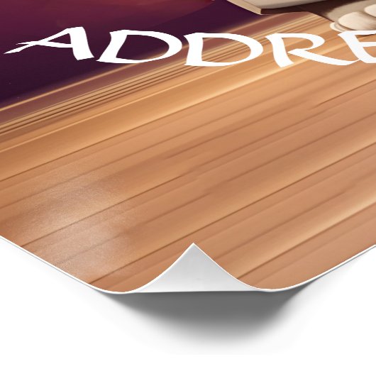 Jiu-jitsu Karate Taekwondo Studio Poster (Ecke)