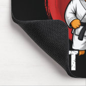 Jiu Jitsu Kawaii Katze Lustiges BJJ oder MMA Grapp Mousepad (Ecke)