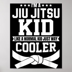 Jiu Jitsu Kind BJJ brasilianisches MMA Jujitsu Poster