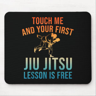 Jiu Jitsu Kunst für Männer Frauen Brasilianisches Mousepad