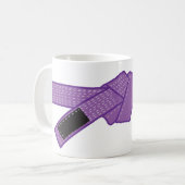Jiu-jitsu lila Tasse (Vorderseite Links)