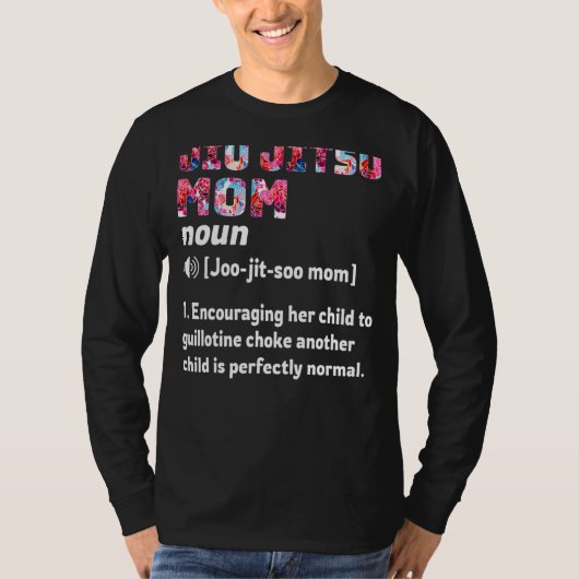 Jiu Jitsu Mama Definition T-Shirt (Vorderseite)
