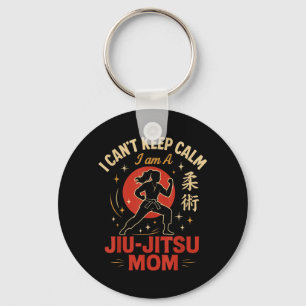 Jiu Jitsu Mama Mutter Retro Vintage Kann nicht ruh Schlüsselanhänger