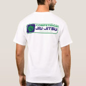 jiu jitsu mitbewerbend T-Shirt (Rückseite)