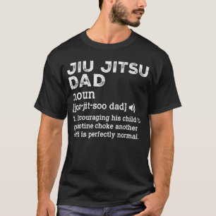 Jiu Jitsu Papa Definition Lustig BJJ Jiu Jitsu Pap T-Shirt