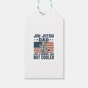 Jiu Jitsu Papa Vintage Flag Shirt Design_1 Geschenkanhänger