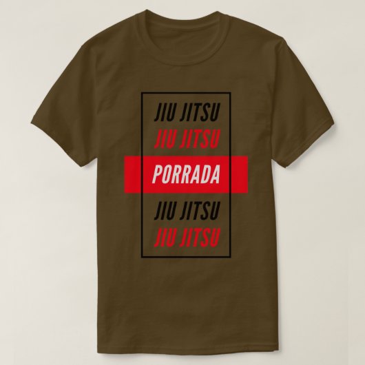 Jiu Jitsu porrada T-Shirt (Design vorne)