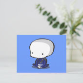 Jiu Jitsu Postkarte (Stehend Vorderseite)