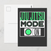 JIU-JITSU POSTKARTE (Vorne/Hinten)