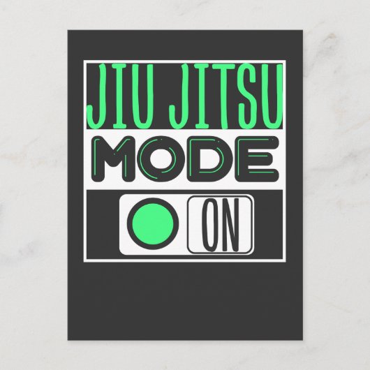 JIU-JITSU POSTKARTE (Vorderseite)