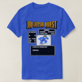 Jiu Jitsu Quest BJJ MMA Retro gaming T-Shirt (Design vorne)