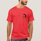 Jiu-Jitsu Rot-Drache T-Shirt (Vorderseite)