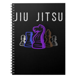 Jiu Jitsu Schess Player BJJ Training Notizblock
