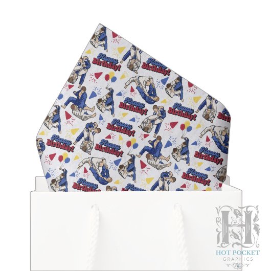Jiu Jitsu Seidenpapier