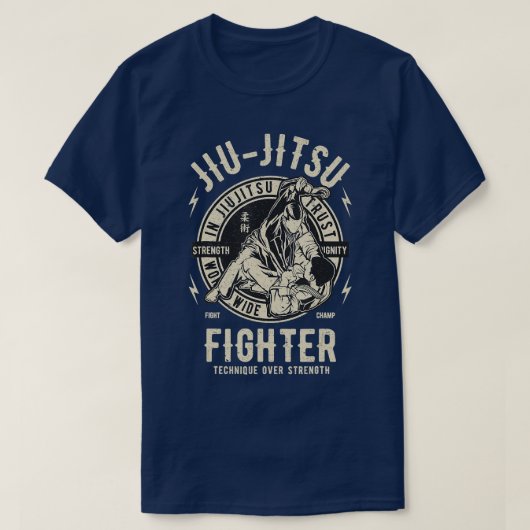 JIU JITSU Shirt BJJ T Shirt Brasilianisch Jiu Jits (Design vorne)