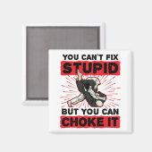 Jiu Jitsu Sie können nicht reparieren Stupid, sond Magnet (Vorderseite/Rückseite)