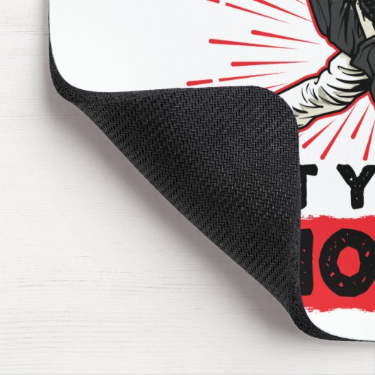 Jiu Jitsu Sie können nicht reparieren Stupid, sond Mousepad (Ecke)