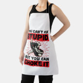 Jiu Jitsu Sie können nicht reparieren Stupid, sond Schürze (InSitu)