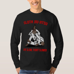 Jiu Jitsu Sloth Brasilianischer Bjj Armbar Mixed M T-Shirt
