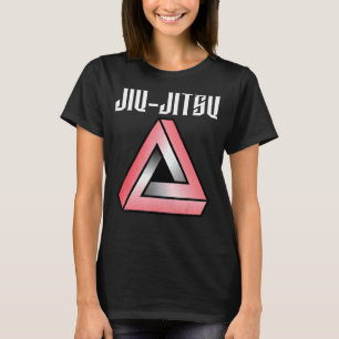 Jiu Jitsu Spray Paint Gracie Triangle Mixed Martia T-Shirt