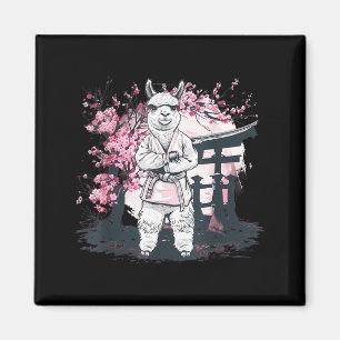 Jiu-Jitsu Taekwondo Kung Fu Alpaka Sakura Judo Magnet