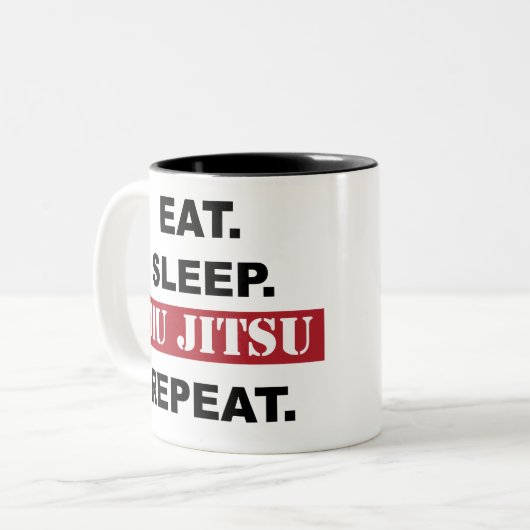 Jiu Jitsu Tasse (Vorderseite Links)
