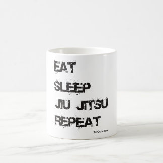 Jiu Jitsu Tasse - ESSEN Sie WIEDERHOLUNG DES