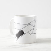 Jiu-jitsu-Tasse Kaffeetasse (Vorderseite Links)