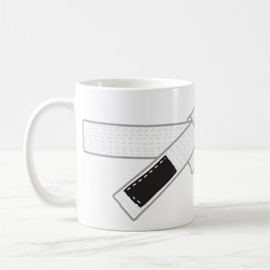Jiu-jitsu-Tasse Kaffeetasse (Links)