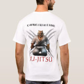 JIU-JITSU - Tiger/Weiß T-Shirt (Rückseite)