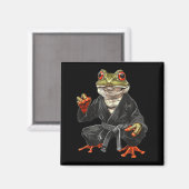 Jiu-Jitsu Toad MMA Kickboxen Kampfsport Magnet (Vorderseite/Rückseite)