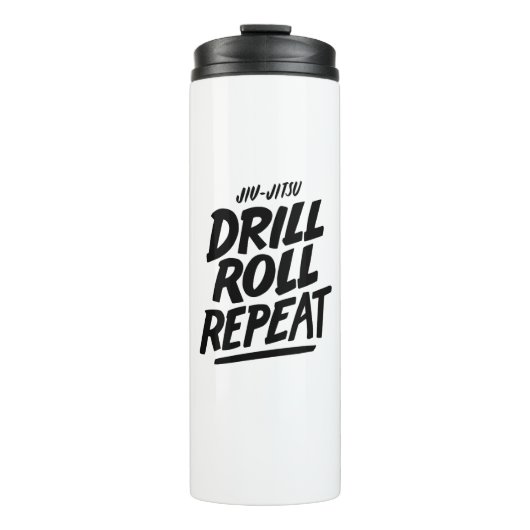 Jiu-jitsu trägt Flasche zur Schau (Vorderseite)