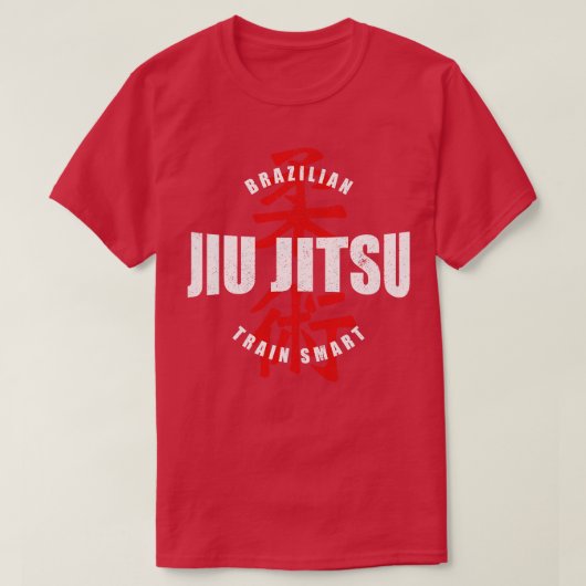 Jiu Jitsu Train Smart T-Shirt (Design vorne)