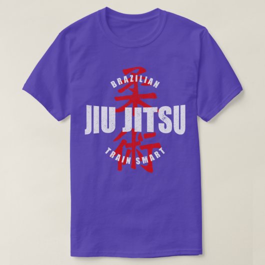 Jiu Jitsu Train Smart T-Shirt (Design vorne)