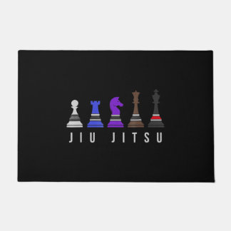 jiu jitsu    Trainingschach, Geschenk bjj mit Text Fußmatte