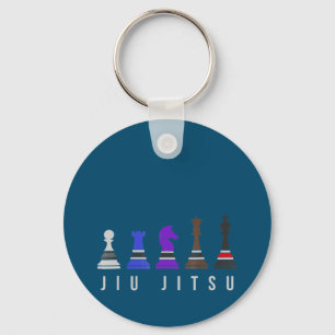 jiu jitsu    Trainingschach, Geschenk bjj mit Text Schlüsselanhänger